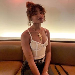 Forever 21 pipe bodysuit